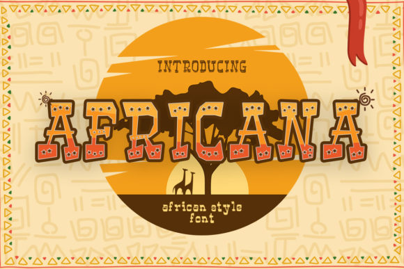Africana Font for Bold Web Design