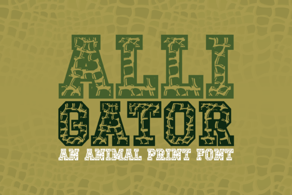 Alligator Font for Creative Brands