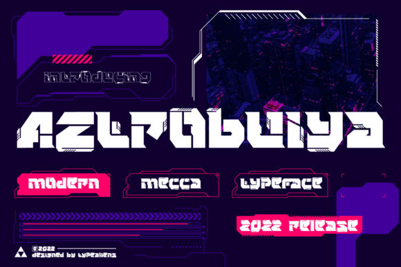 Aztrobuiya Font for Bold Branding