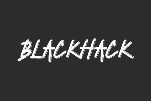 Blackhack Font for Creative Design