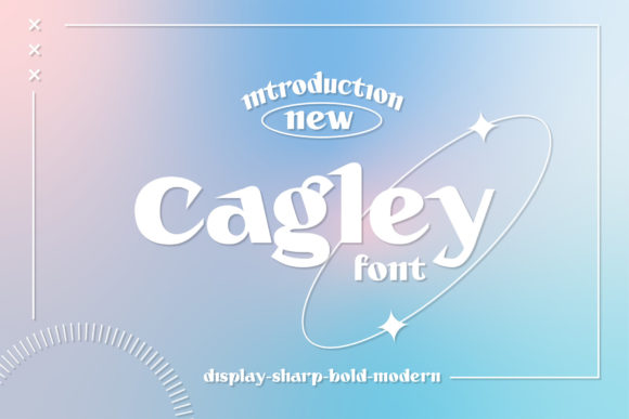 Cagley Font for Creative Projects