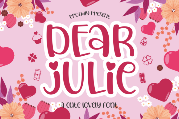 Dear Julie Font for Sweet Branding