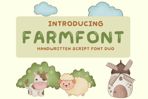 Farmmew Font for Web Design