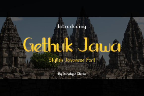 Gethuk Jawa Font Review