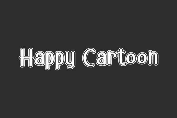 Happy Cartoon Font for Creative Projects