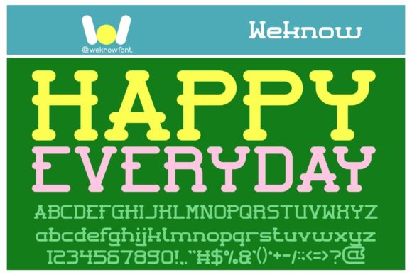 Happy Everyday Font for Business Branding