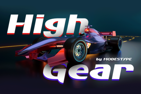 High Gear Font for Bold Branding