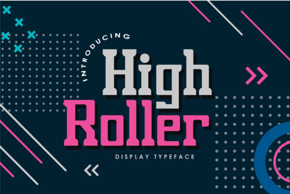 High Roller Font for Bold Design