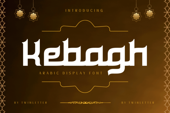Kebagh Font: Bold Arabic Typography