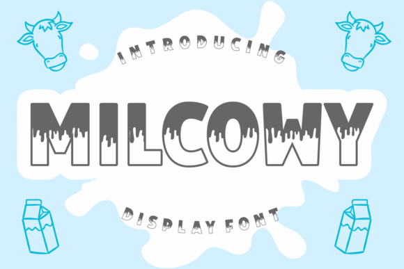 Milcowy Font for Creative Makers