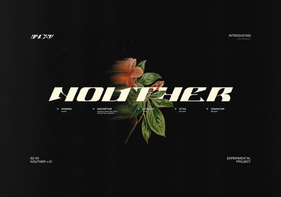 Nouther Font for Creative Projects