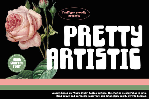 Pretty Artistic Font Review