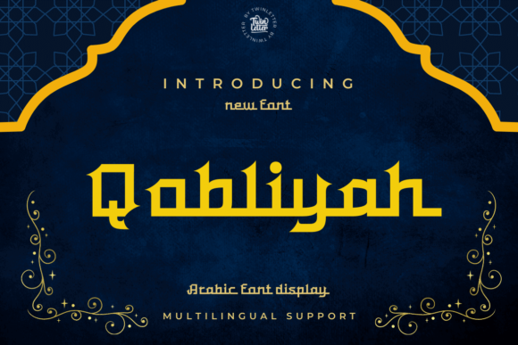 Qobliyah Font for Creative Projects
