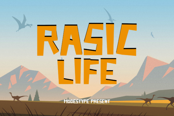 Rasic Life Font for Web Design