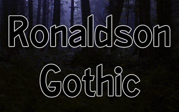 Ronaldson Gothic Font