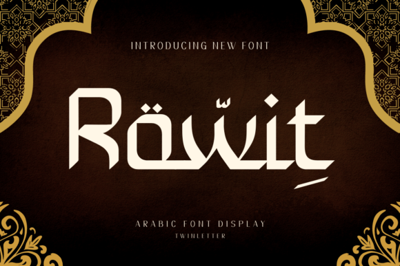 Rowit Font for Creative Design