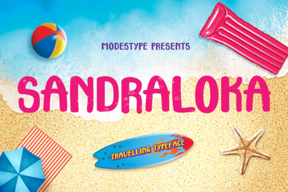 Sandraloka Font for Creative Projects