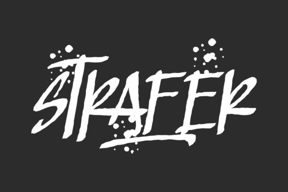 Strafer: Urban Display Font