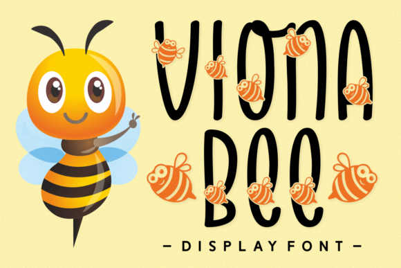 Viona Bee Font for Creative Campaigns
